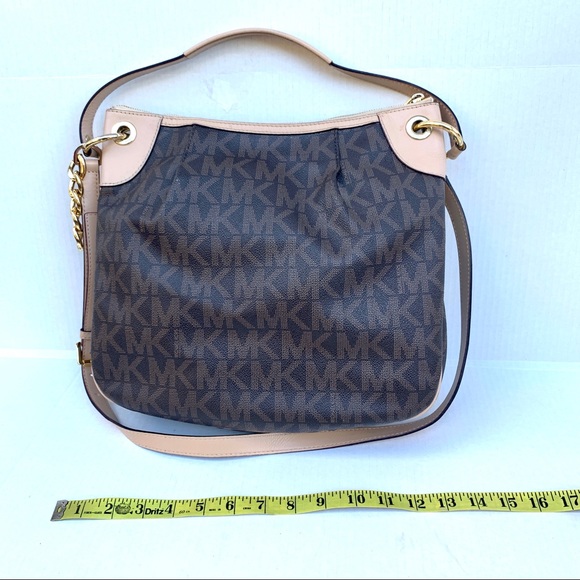 Michael Kors Brown Large Jet Set Shoulder Bag - Picture 3 of 5